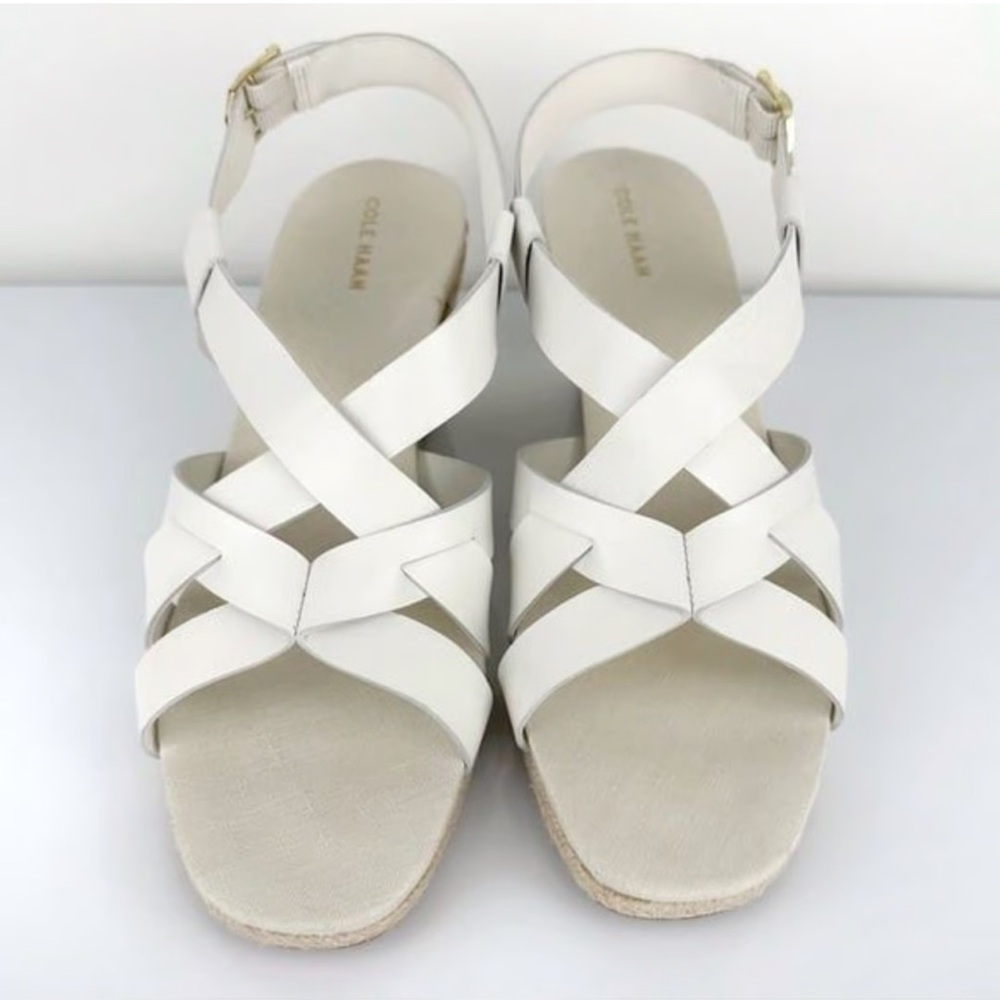Cole Haan Wedge Espadrilles Sandals Size 11B NEW